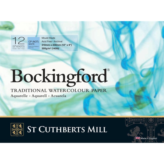 Bockingford Bloc aquarelle CP/NOT 300g 31x23cm