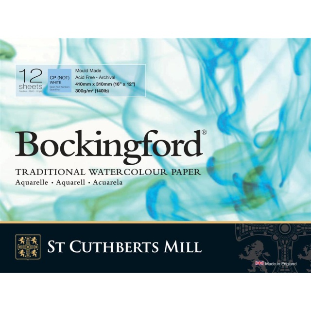 Bockingford Bloc aquarelle 410 x 310 mm 300 g CP/NOT