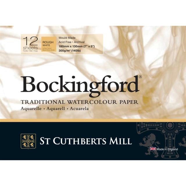 Bockingford Bloc aquarelle Rough 300g 18x13cm