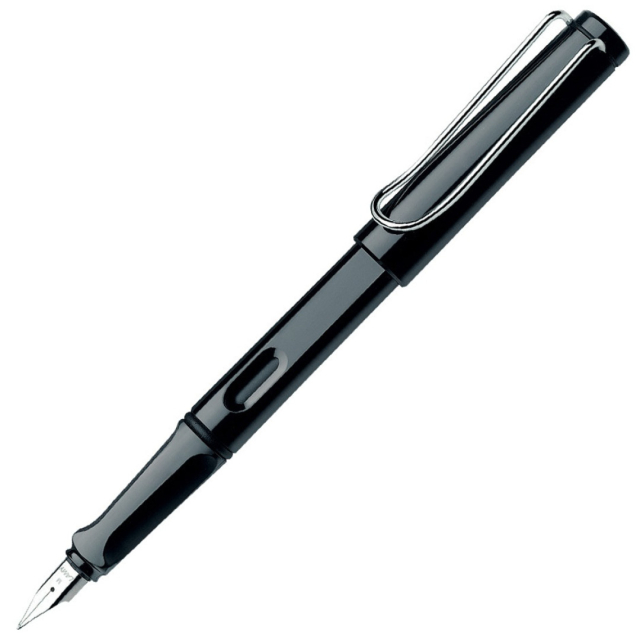 Safari Stylo-plume Shiny black