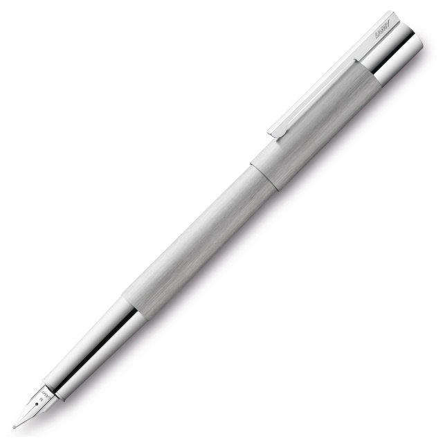 Stylo-plume Scala Brushed Silver