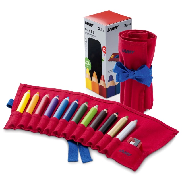 3plus Crayons de couleur  Lot de 12 Rollup (3 ans et +)