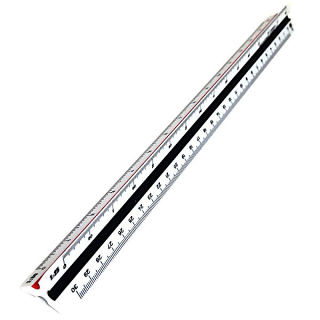 Règle d'architecte 30 cm 20-125