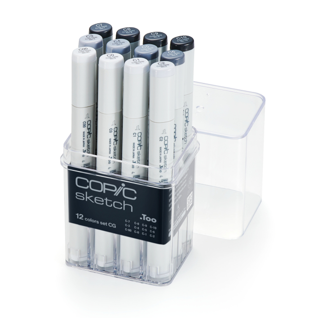 Sketch Lot de 12 CG Cool Grey