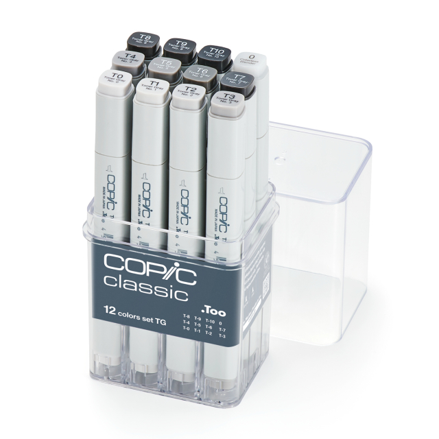 Classic Lot de 12 Toner Gray