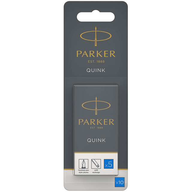 Quink Cartouches de stylo-plume lot de 10