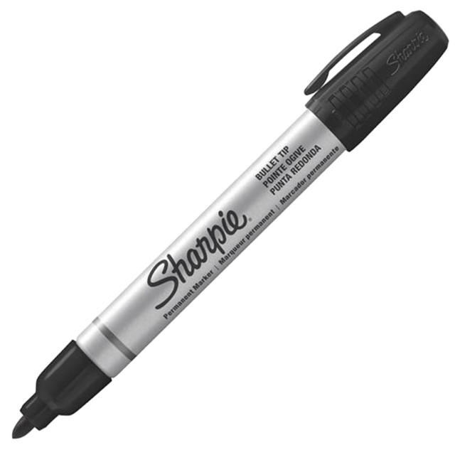 Metal Small Permanent Marker Black dans le groupe Stylos / Crayons d'artistes / Feutres chez Pen Store (104767)