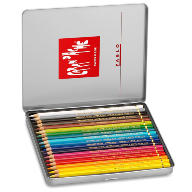 Crayons de couleur Pablo Lot de 18