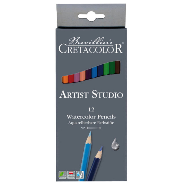 Artist Studio Crayons aquarelle Lot de 12