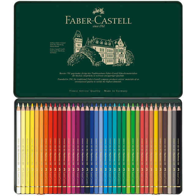 Crayons de couleur Polychromos Lot de 36