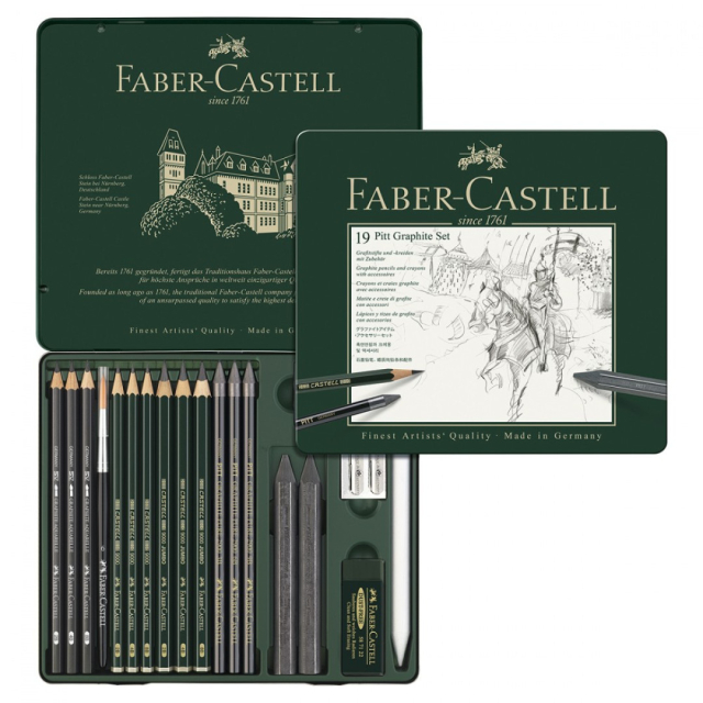 PITT Graphite Lot de 19