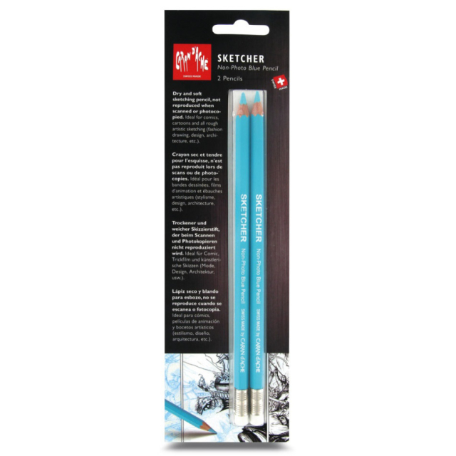 Sketcher Non-photo blue lot de 2