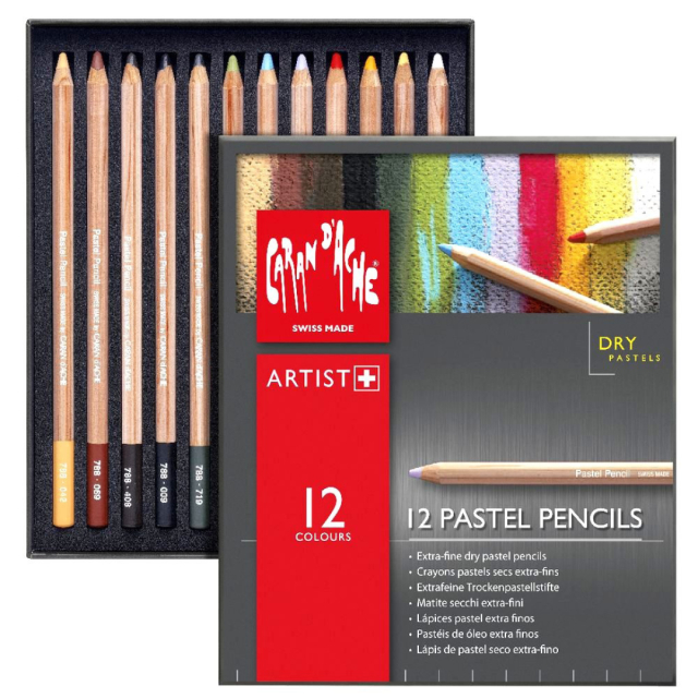 Crayons Pastels Lot de 12
