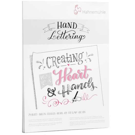 Hand Lettering paper A5