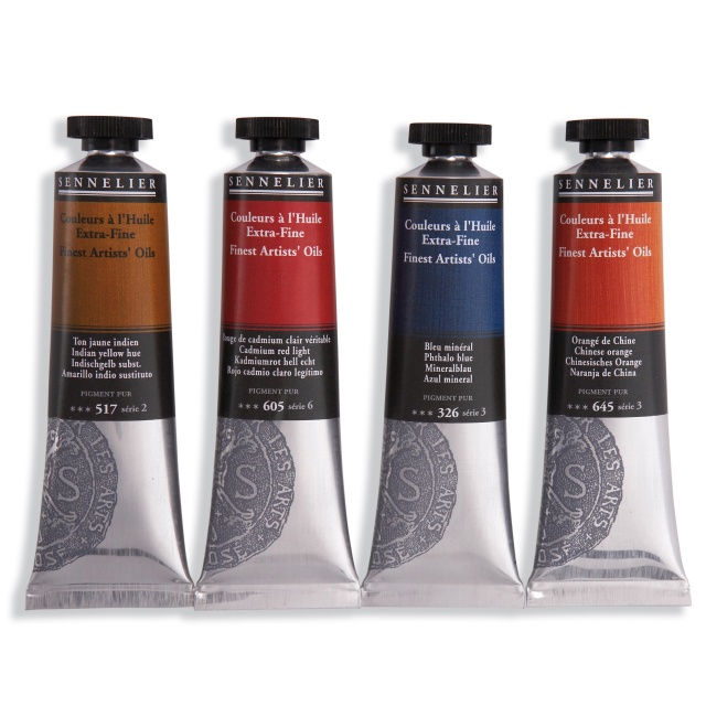 Peinture à l'huile Tube 40 ml l'unité (Série 4) Cadmium yellow light hue dans le groupe Matériels d'artistes / Couleurs de l'artiste / Peintures à l'huile chez Pen Store (107107)