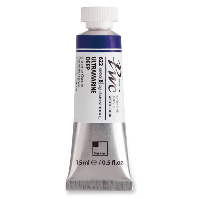 Peinture aquarelle Premium PWC 15 ml (Série 5)