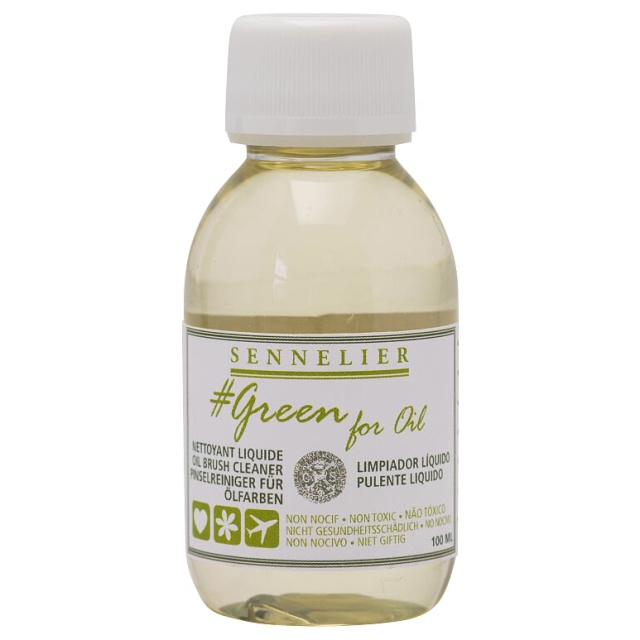 Green For Oil Nettoyant pour pinceaux 100 ml