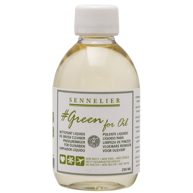 Green For Oil Nettoyant pour pinceaux 250 ml