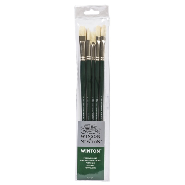 Winton pinceaux à poils de sanglier lot de 5