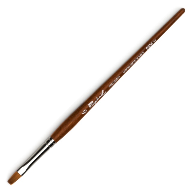 Pinceau synthétique Precision 8534 Flat taille 6