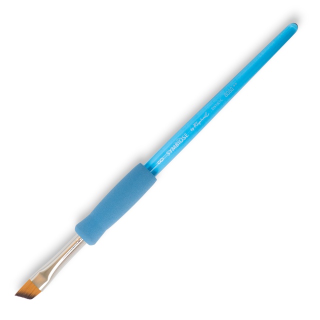Pinceau synthétique Symbiose Biseauté Taille 8