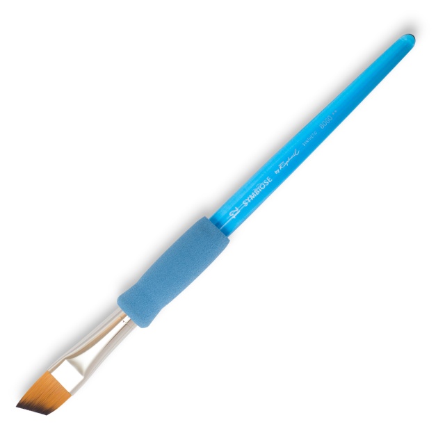 Pinceau synthétique Symbiose Biseauté Taille 12