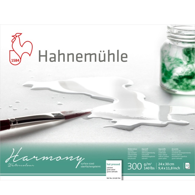 Papier aquarelle Harmony HP 300g 24×30cm