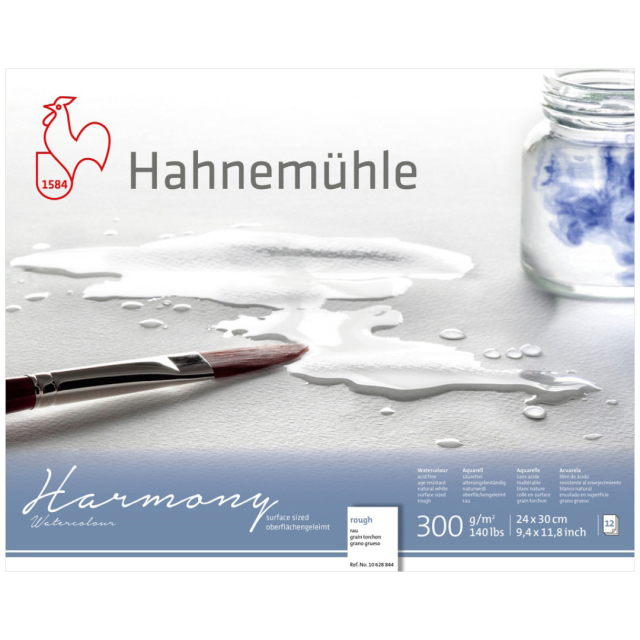 Papier aquarelle Harmony Rough 300g 24x30cm