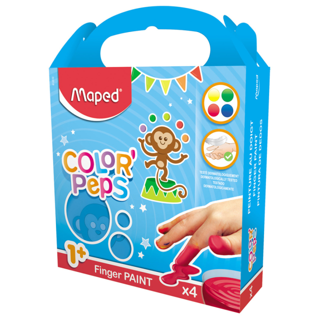 Color Peps Peinture au doigt Lot de 4 (1 an et +)