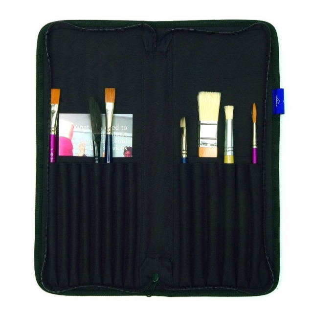 Étui à pinceaux 17 poches