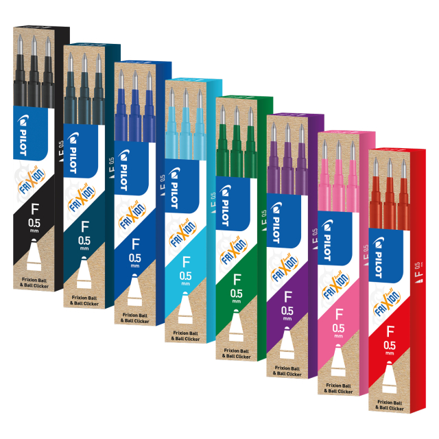 Refill FriXion 0.5 lot de 3