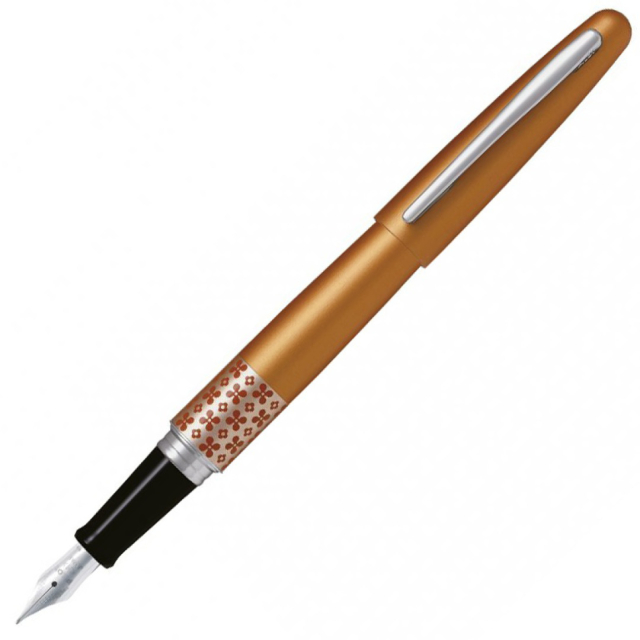 MR Retro Pop Stylo-plume Orange metallic