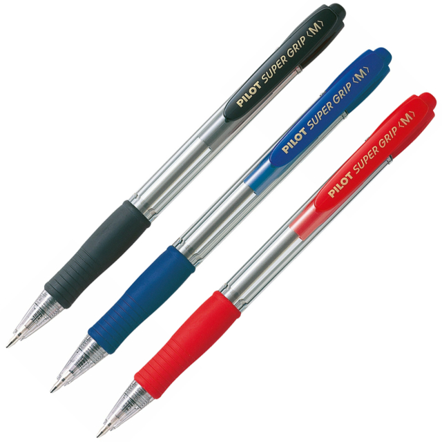 Stylo à bille Super Grip Medium