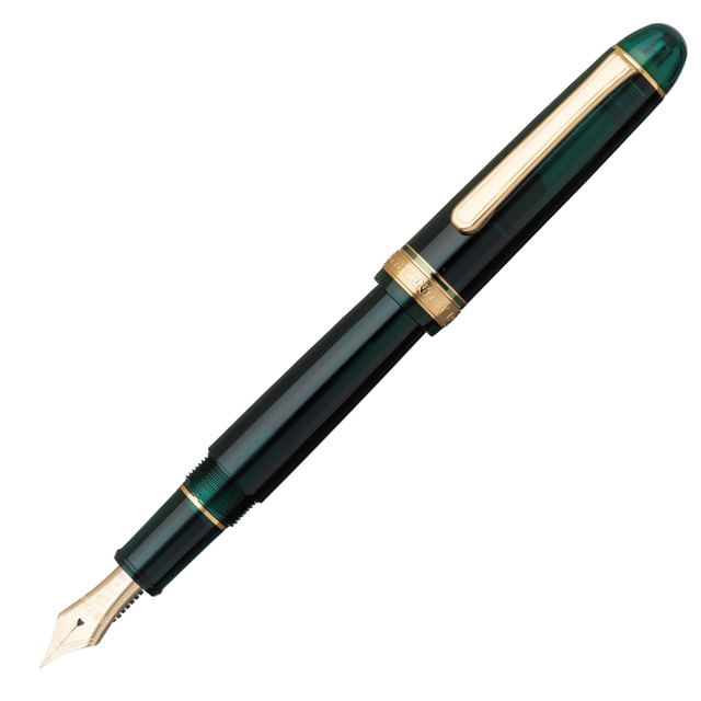 #3776 Century stylo-plume Laurel Green Ultra Extra Fine dans le groupe Stylos / Stylo haute de gamme / Stylo à plume chez Pen Store (109847)