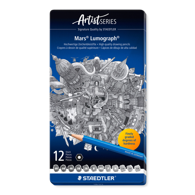 Mars Lumograph lot de 12 Design