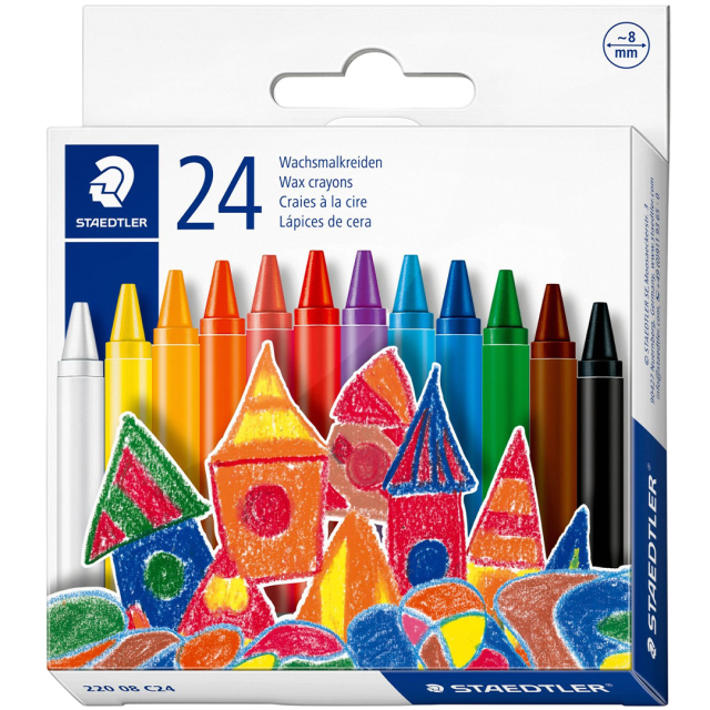 Crayons de cire set de 24