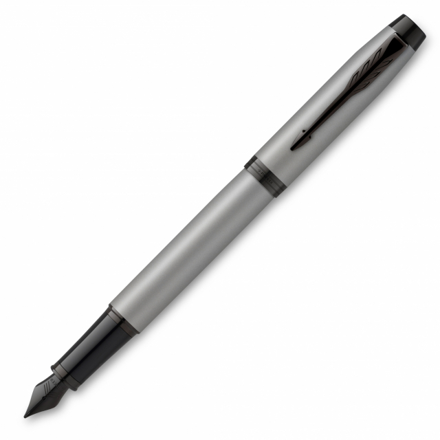 IM Achromatic Grey Stylo-plume Fine dans le groupe Stylos / Stylo haute de gamme / Stylo à plume chez Pen Store (111902)
