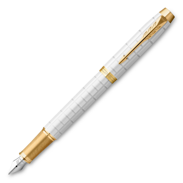 IM Premium Pearl/Gold Stylo-plume