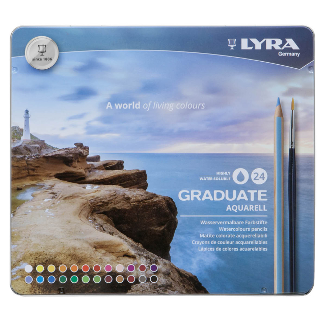Graduate Aquarell Lot de 24