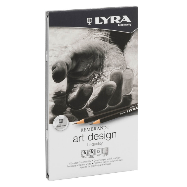 Rembrandt Art Design Pack de 12 stylos graphiques