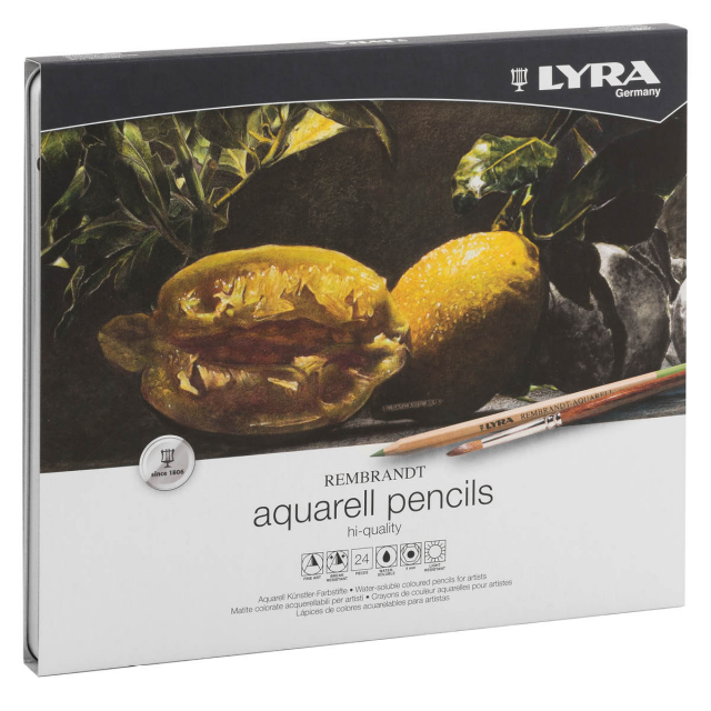 Rembrandt Aquarell Lot de 24