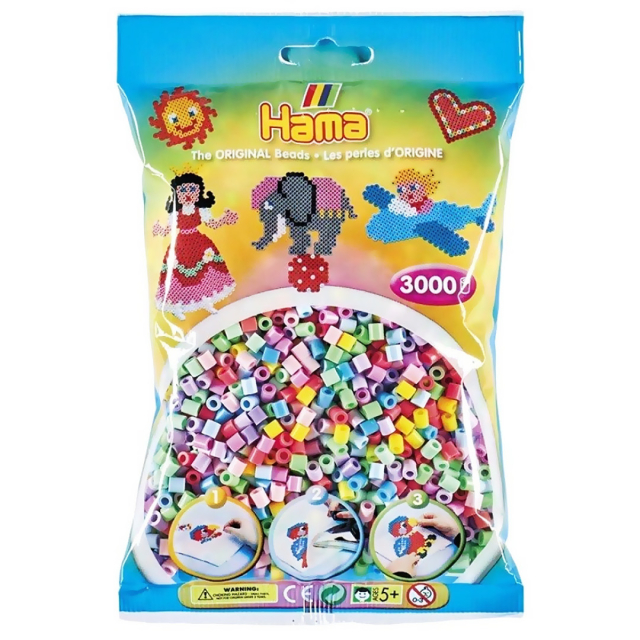 Midi Perles 3000 pcs Mix 568 dans le groupe Loisirs créatifs / Former / Perles tubulaires et plus chez Pen Store (126146)