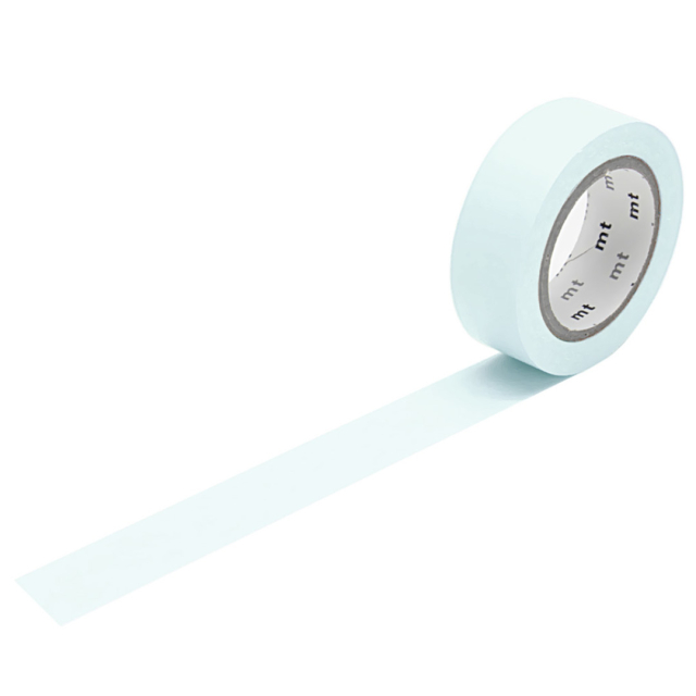 Washi-band adhésive Pastel Cyan
