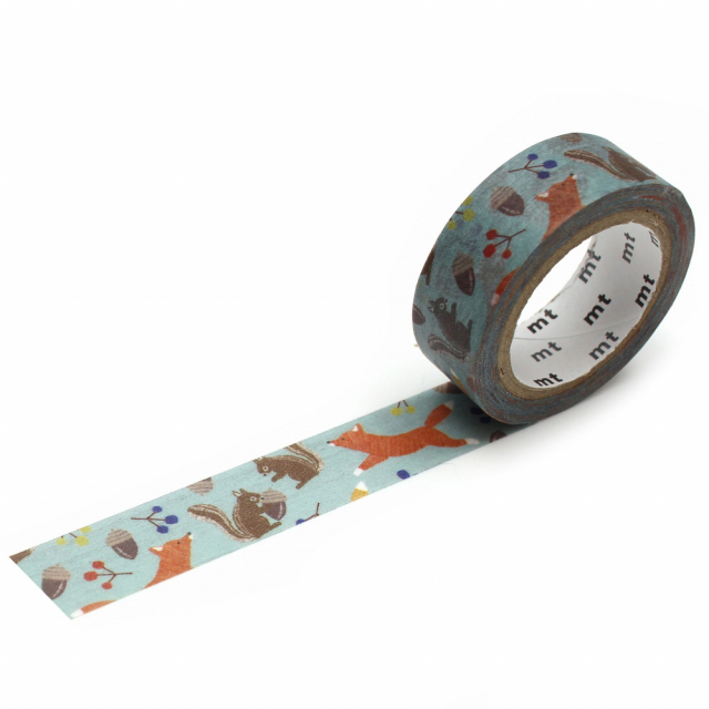 Washi-band adhésive Fox & Squirrel