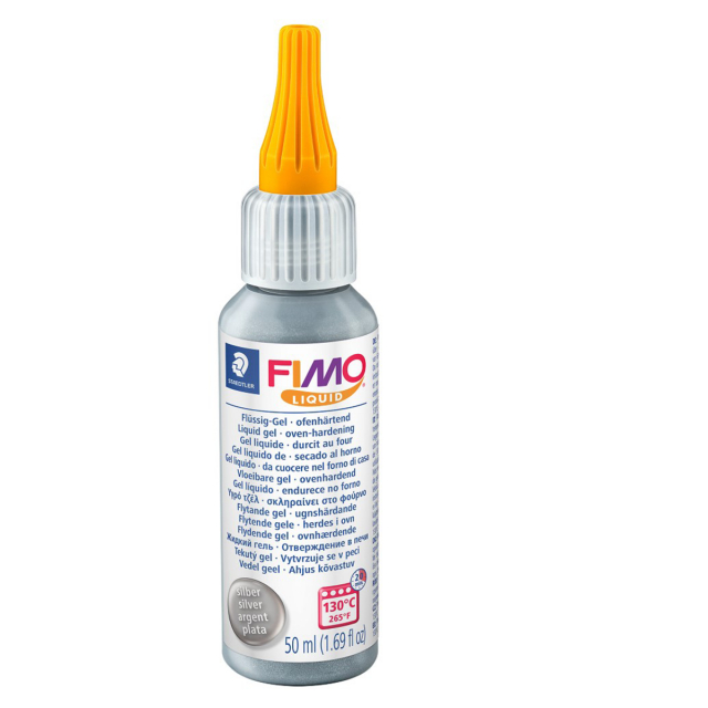 FIMO Liquid gel 50 ml argent