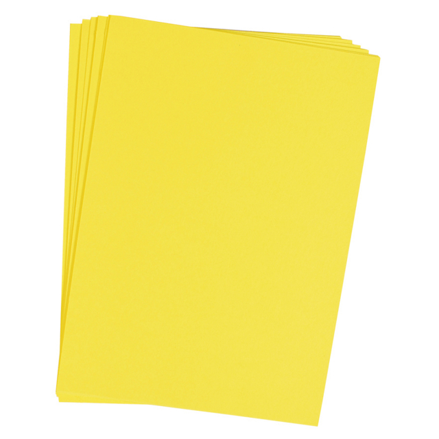 Papier de Couleur jaune 25 pièces