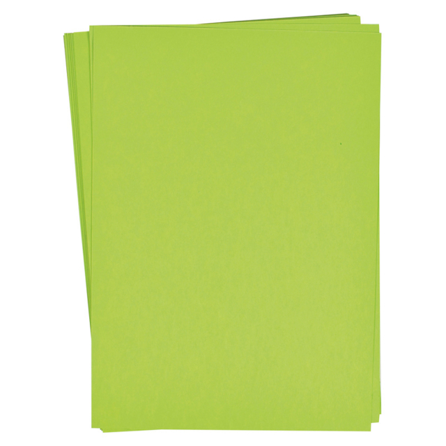 Papier de Couleur vert clair 25 pièces