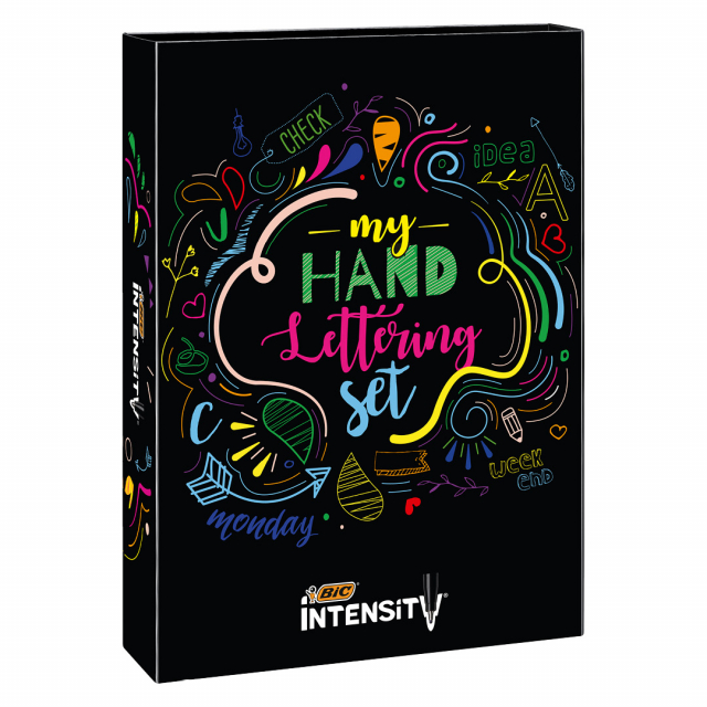 Hand Lettering box