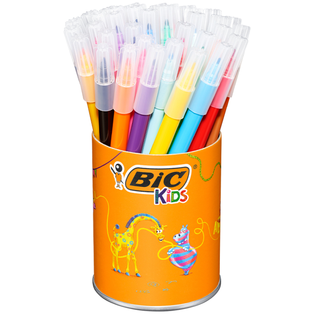 Kids Visa Plastic Pot Feutres Lot de 36