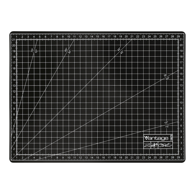 Tapis de découpe Noir A4